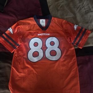 NFL Team Apparel Youth Jersey in Orange